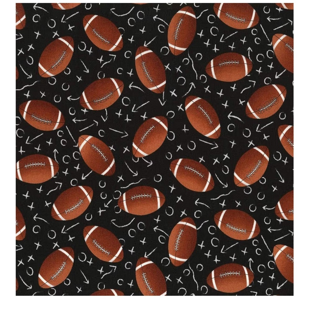 New- Football Inspired
Reusable Tablecloth
Set of 3. Two 52x70 & 1- 70Round- - Picture 11 of 11